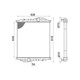 RADIATEUR OEM-MAHLE 666X650X56MM